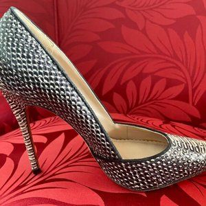 Jean-Michel Cazabat Snake Skin Pumps Women's Size 9.5 (US) / 40 (EU)